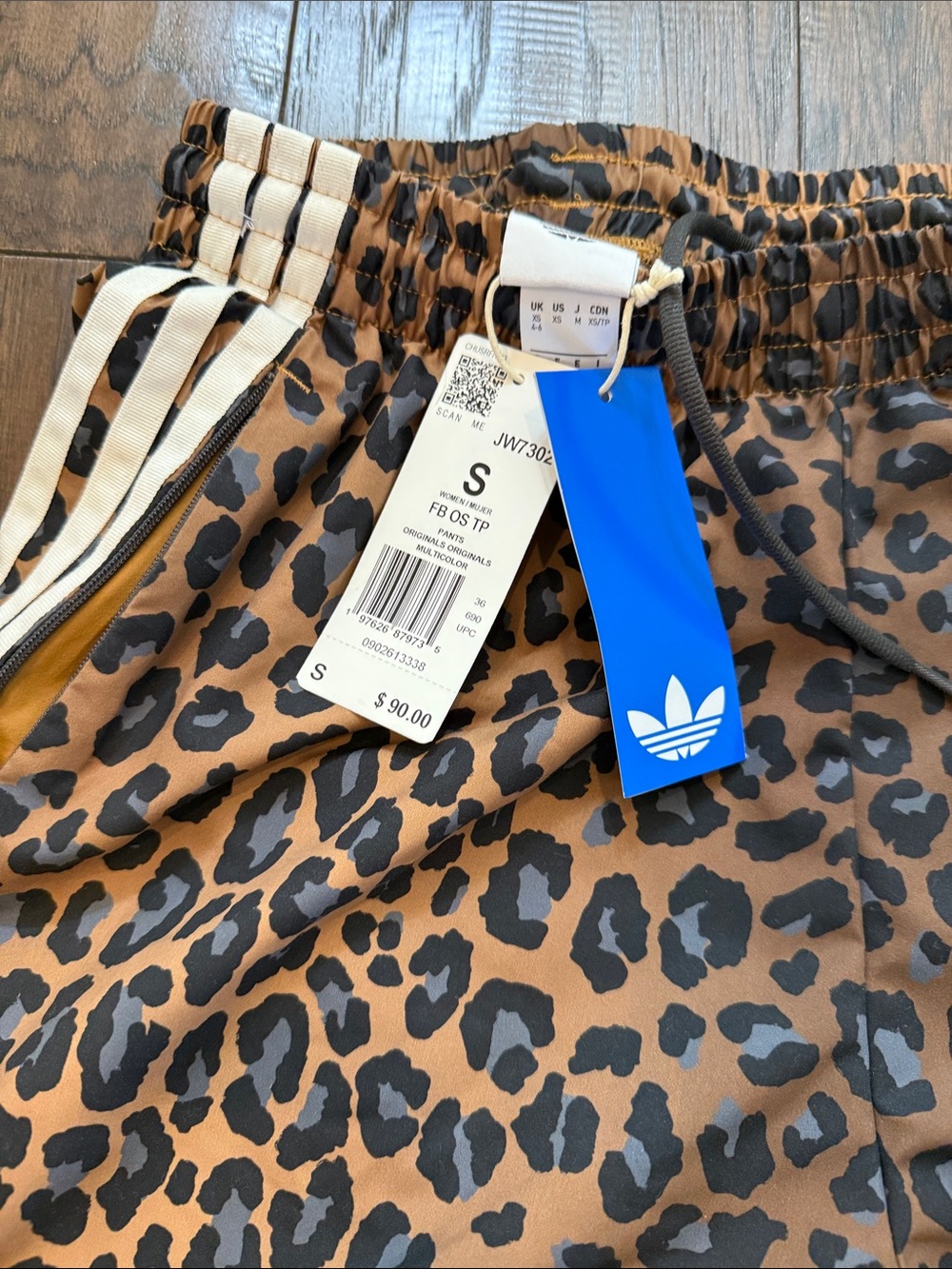 adidas Originals Women's Firebird Adilenium Track Pants- Animal - Picture 7 of 7